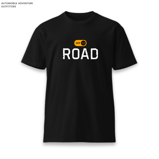 Off Road Motorcycle Cotton Round Neck T-shirt 180 GSM