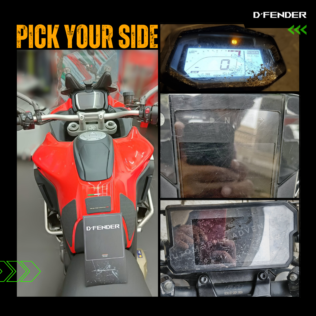 PPF Screen Guard - Royal Enfield Himalayan 450 Self Healing PPF