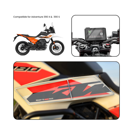 Pre-Cut PPF KTM ADVENTURE 390X / 390S Self Healing