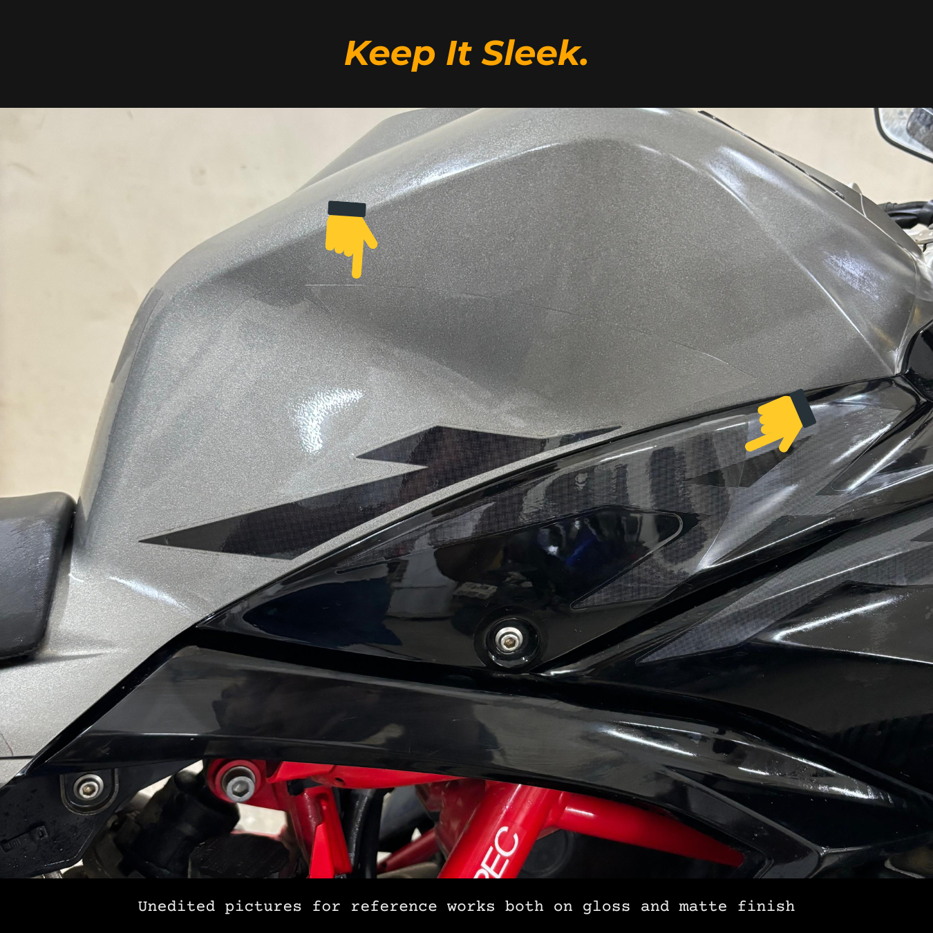 Pre-Cut PPF Royal Enfield Interceptor 650 Tank Protector