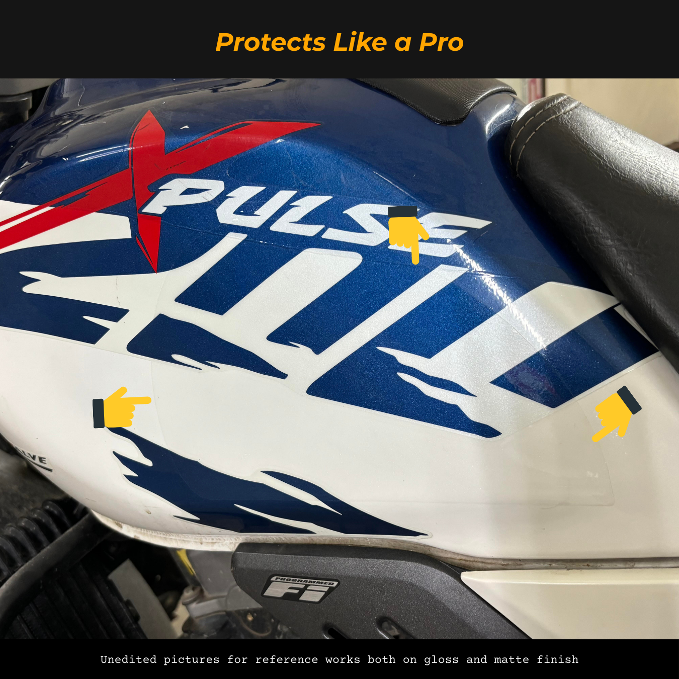 Pre-Cut PPF Royal Enfield Interceptor 650 Tank Protector