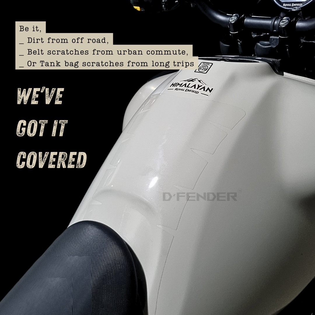 PPF Screen Guard - Royal Enfield Himalayan 450 Self Healing PPF