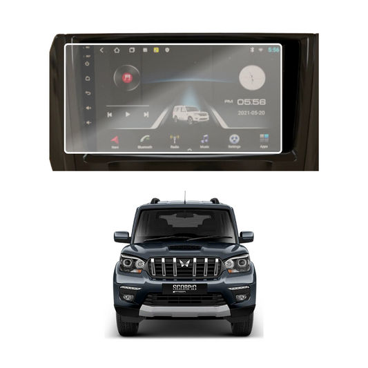 Mahindra Scorpio Classic 7H Infotainment Screen Protector, Touch compatible, Pack of 1