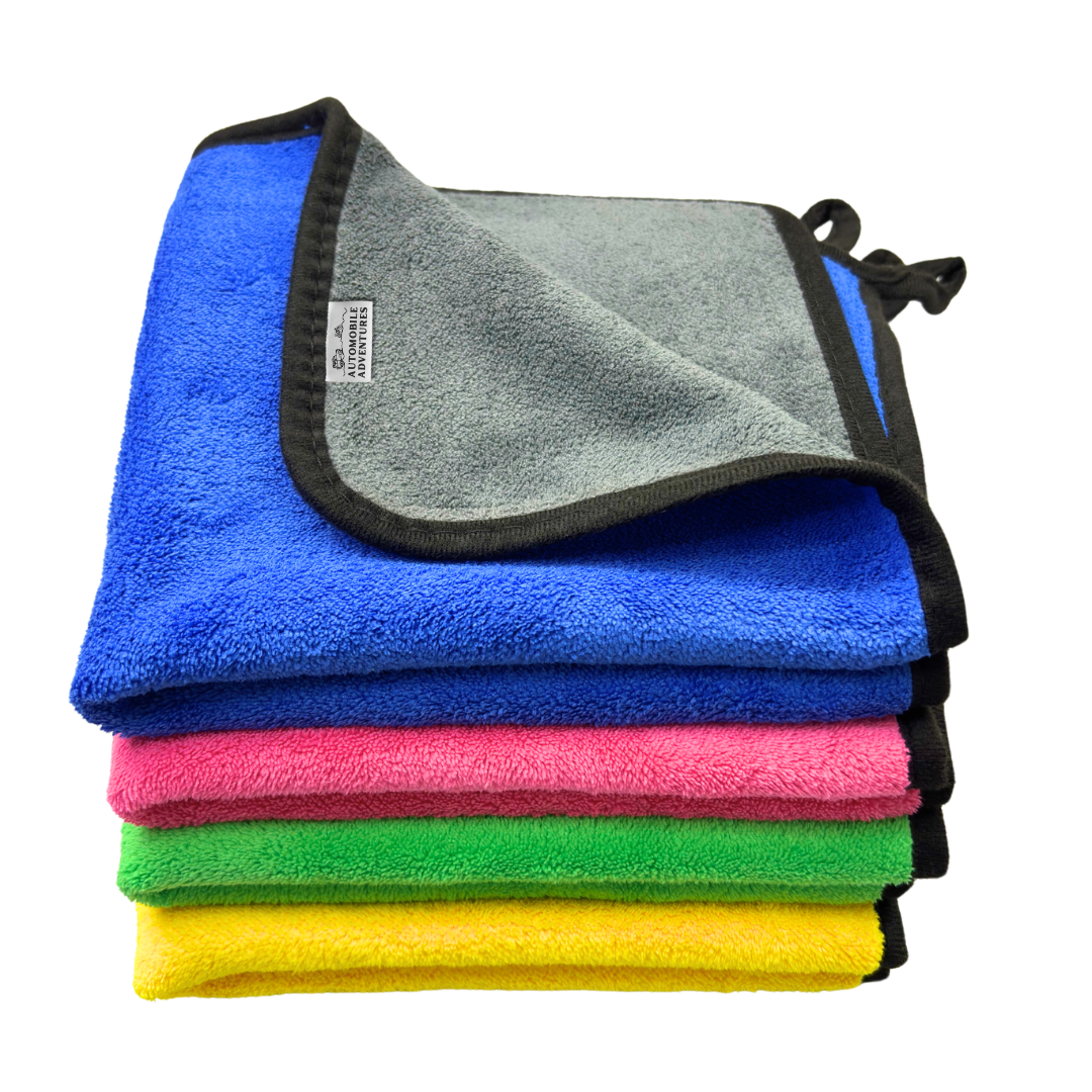 500 GSM Premium Microfiber Cloth | Ultra Soft, Scratch-Free, Super Absorbent
