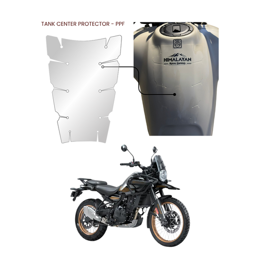 Pre-Cut PPF Royal Enfield Himalayan 450 Tank Protector