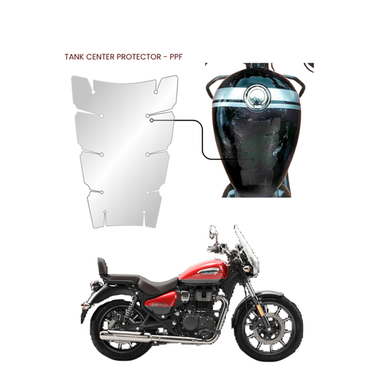 Pre-Cut PPF Royal Enfield Meteor 350 Tank Protector