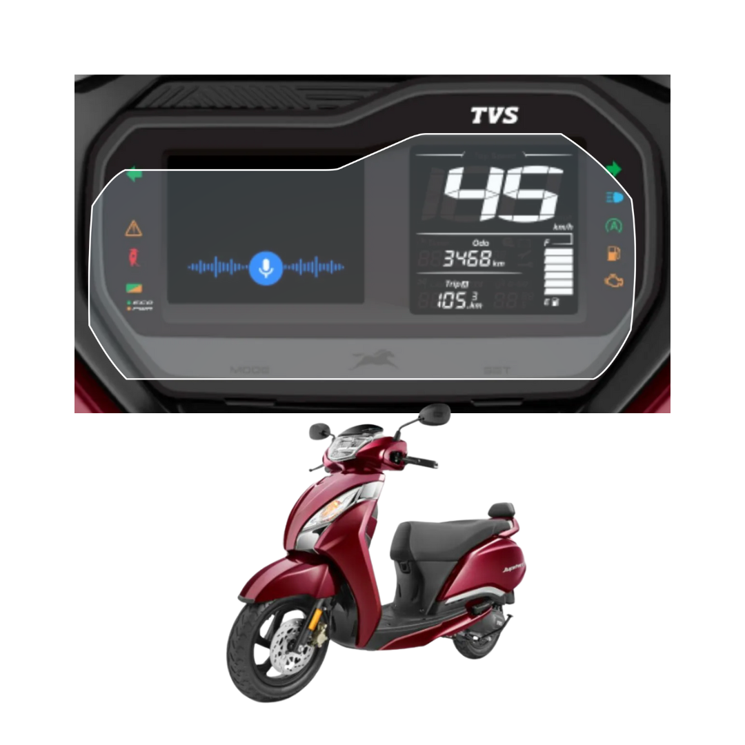 7H Screen Protector - TVS Jupiter 125 SmartXconnect TFT - (2024)