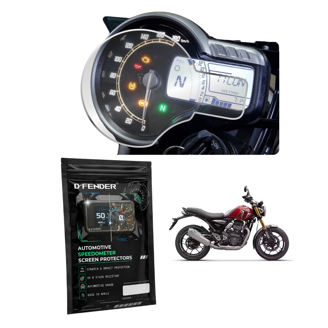 PPF Speedometer Screen Protector | Self-Healing PPF for Triumph Speed 400
