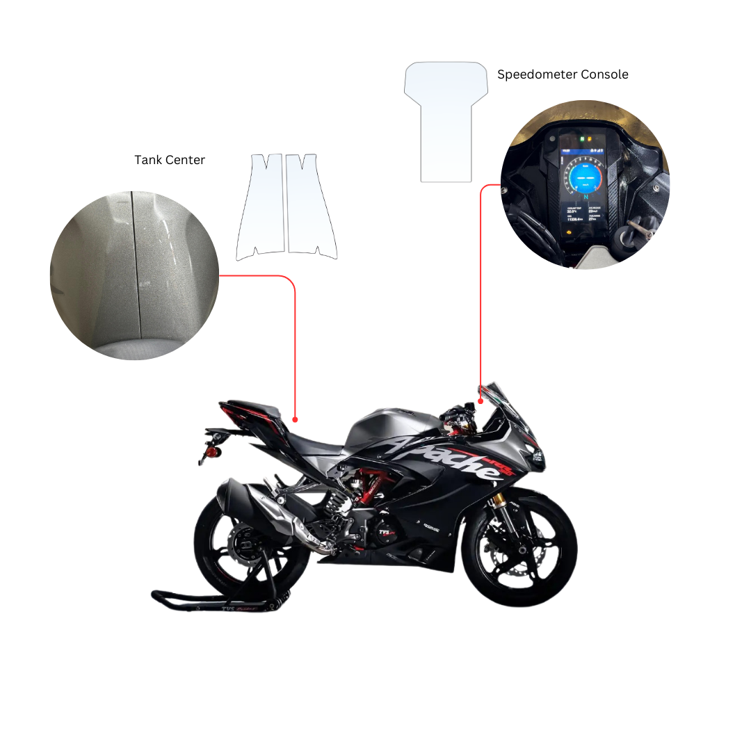 BMW 310 RR Self-healing PPF