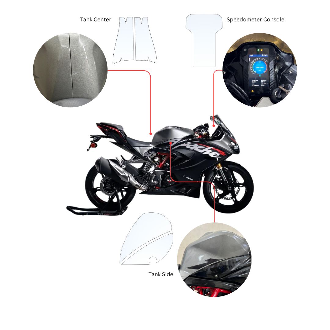 BMW 310 RR Self-healing PPF