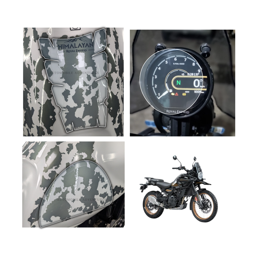 PPF Screen Guard - Royal Enfield Himalayan 450 Self Healing PPF