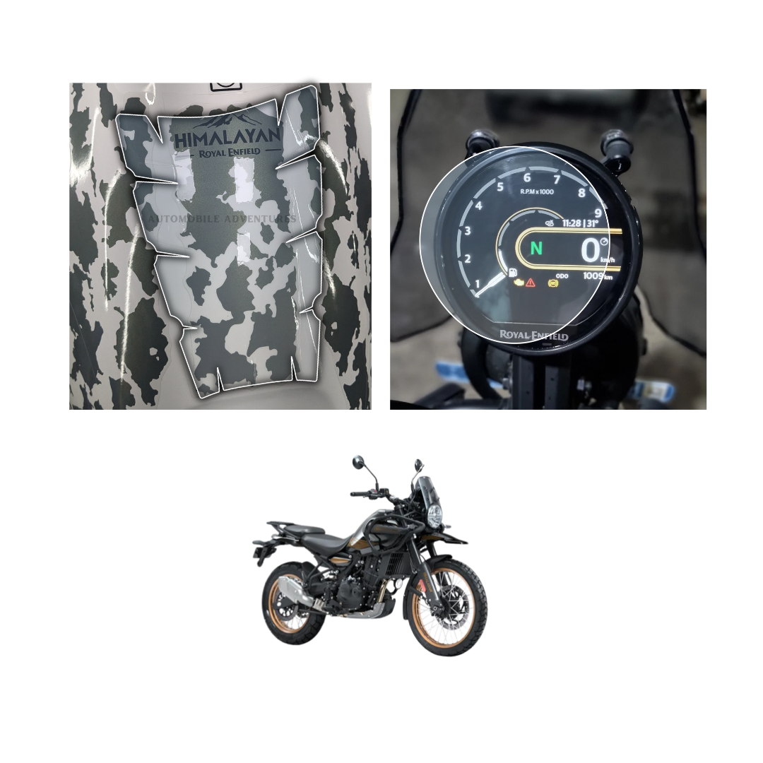 PPF Screen Guard - Royal Enfield Himalayan 450 Self Healing PPF