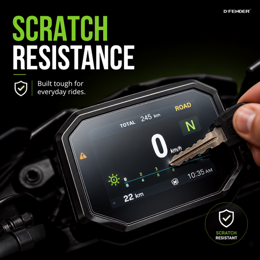 DUCATI Panigale V4 S (2024) Motorcycle Speedometer Screen Protector | D'FENDER | 9H, PPF & Self-Healing PPF Warranty | Console Guard | Scratch Protection | Anti-Yellowing | Bubble Free | Model Code: 666DPAA16