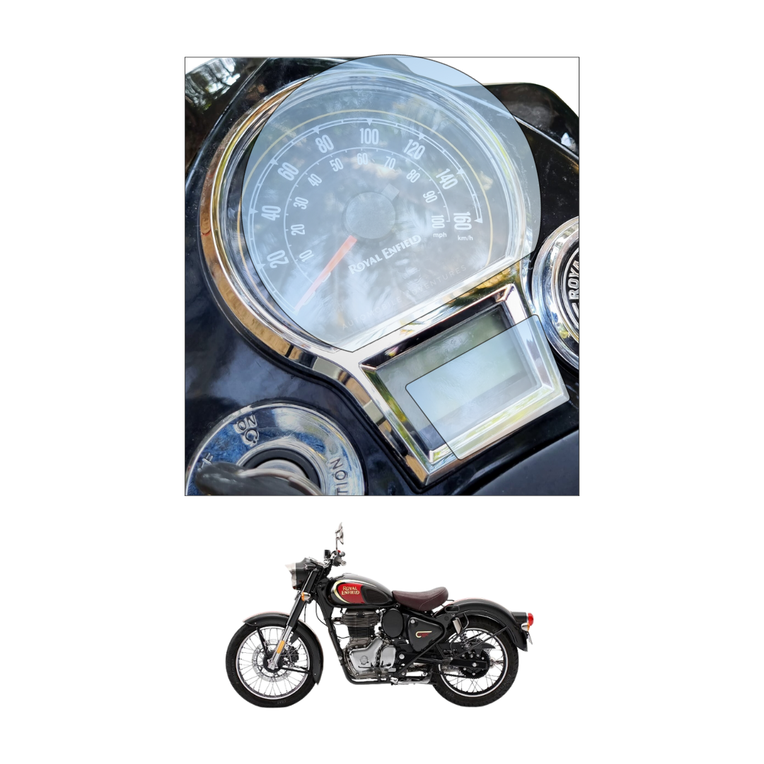 PPF Screen Guard - Royal Enfield Classic 350 Reborn