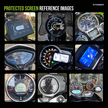 BMW F450GS Motorcycle Speedometer Screen Protector | D'FENDER | 9H, PPF & Self-Healing PPF Warranty | Console Guard | Scratch Protection | Anti-Yellowing | Bubble Free | Model Code: 666DPAA15