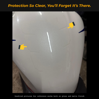Pre-Cut PPF Royal Enfield Meteor 350 Self Healing Tank Protector