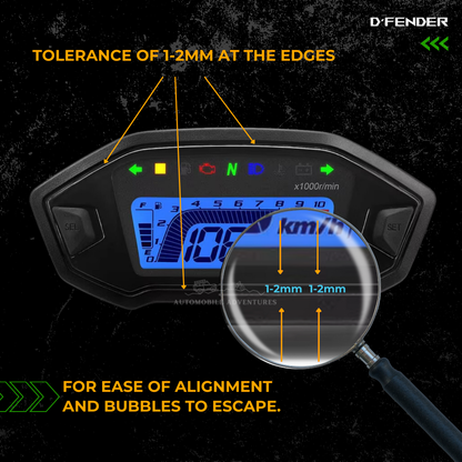 7H Screen Protector - Bajaj Pulsar 180 (2021-2023)