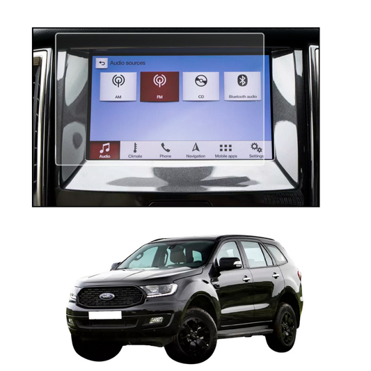 Ford Endeavour 2021  7H Infotainment Screen Protector, Touch compatible, Pack of 1