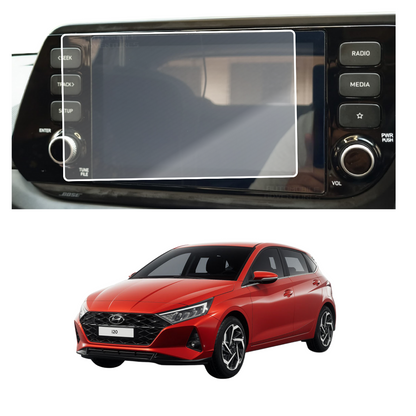 Hyundai i20 8" 7H Infotainment Screen Protector, Touch compatible, Pack of 1