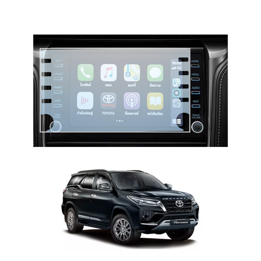 Toyota Fortuner 2022 7H Infotainment Screen Protector, Touch compatible, Pack of 1