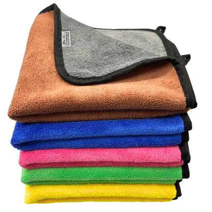 500 GSM Premium Microfiber Cloth | Ultra Soft, Scratch-Free, Super Absorbent