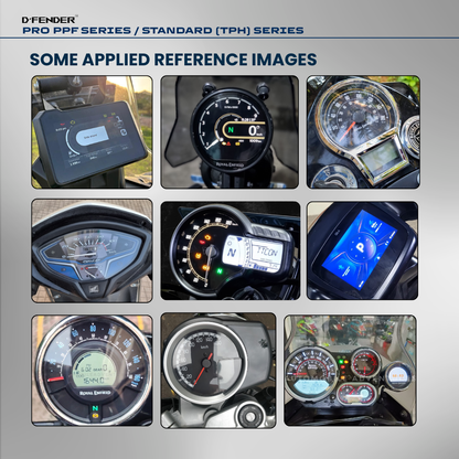PPF Speedometer Screen Protector | Self-Healing PPF for Royal Enfield Himalayan 450 - (2024)
