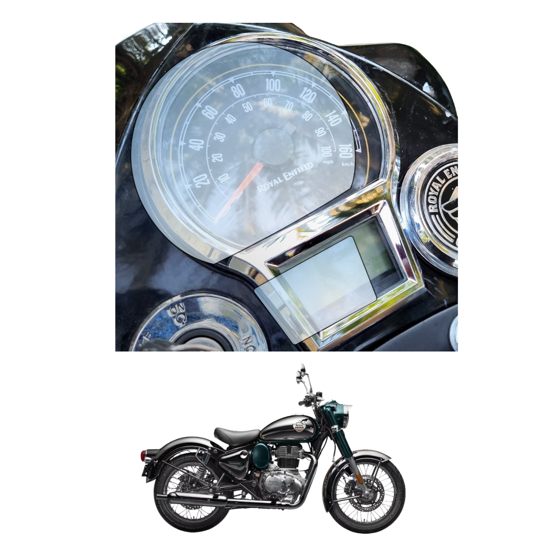 PPF Screen Guard - Royal Enfield Bullet 350 Reborn - (2024)