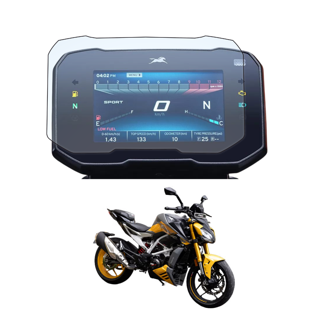 7H Screen Protector - TVS  Apache RTR 310 - (2024)