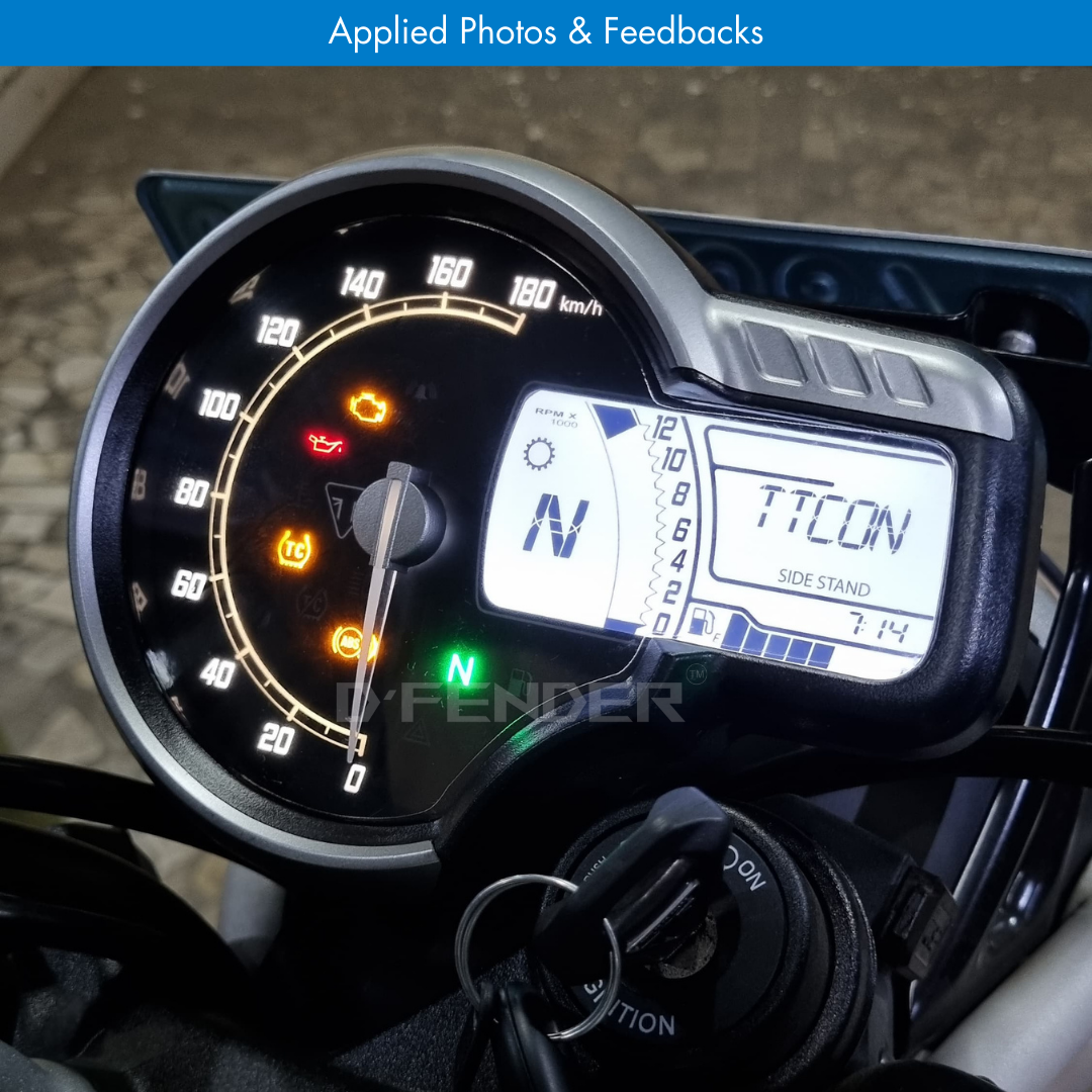 PPF Screen Guard - TVS  Jupiter 125 SmartXconnect TFT - (2024)