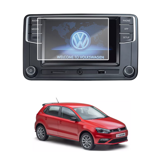 Volkswagen Polo 7H Infotainment Screen Protector, Touch compatible, Pack of 1