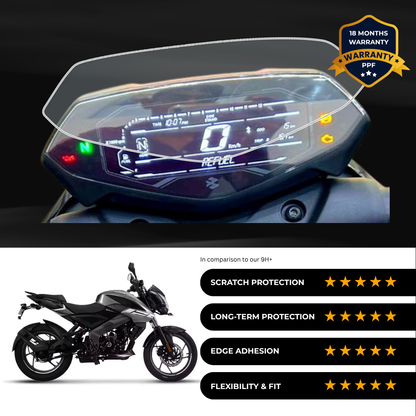 PPF Speedometer Screen Protector | Self-Healing PPF for Bajaj Pulsar NS 125