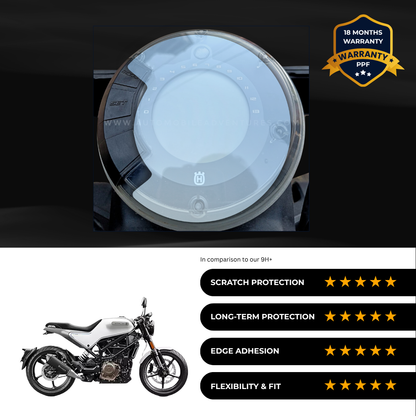 PPF Speedometer Screen Protector | Self-Healing PPF for Husquvarna Svartpilen - (2022)