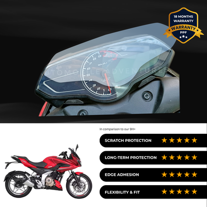 PPF Speedometer Screen Protector | Self-Healing PPF for Bajaj Pulsar N150 / F150 (2023)