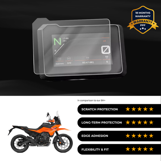 PPF Speedometer Screen Protector | Self-Healing PPF for KTM 390 Adventure X (2024)