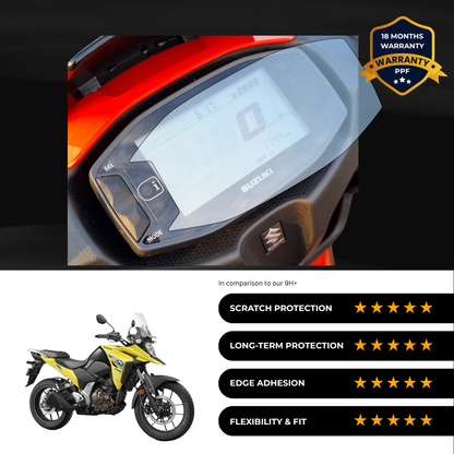 PPF Speedometer Screen Protector | Self-Healing PPF for Suzuki Vstrome 250 - (2024)