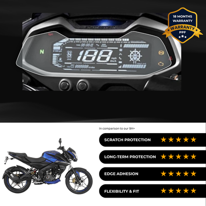 PPF Speedometer Screen Protector | Self-Healing PPF for Bajaj Pulsar NS 160