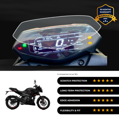 PPF Speedometer Screen Protector | Self-Healing PPF for Bajaj Pulsar N 160