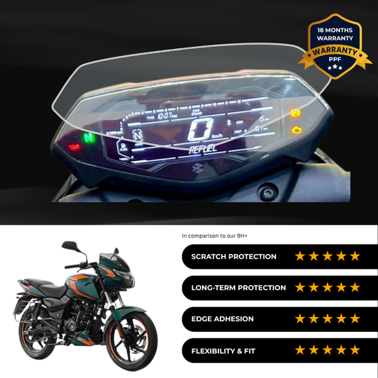 PPF Speedometer Screen Protector | Self-Healing PPF for Bajaj Pulsar 150